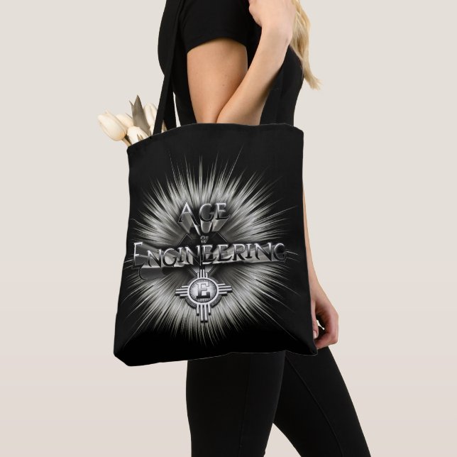 Bolsa Tote Idade do ISOTXT de Engenharia (Close Up)