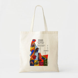 Bolsa Tote Idaho State Art de Deprise
