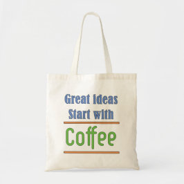 Bolsa Tote Ideias de excelente Comecem com Café