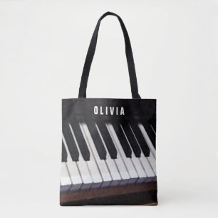 Bolsa Tote ideias personalizadas de presente para piano