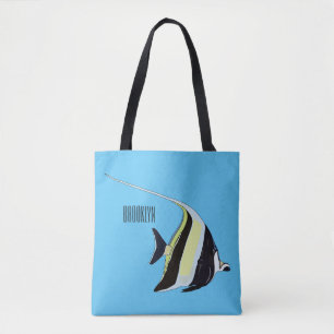Bolsa Tote Idiota de desenho animado