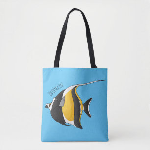 Bolsa Tote Idiota de desenho animado