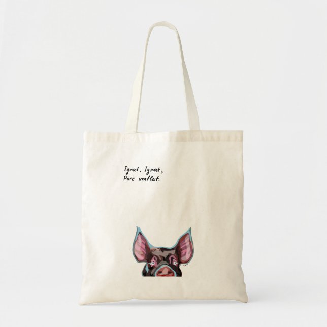 Bolsa Tote Ignat hru hru (Frente)