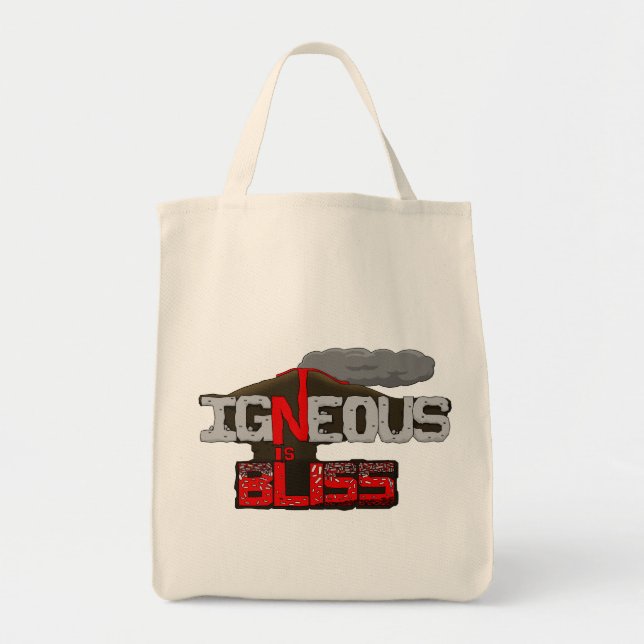 Bolsa Tote Igneous é Bliss Volcano Bag (Frente)
