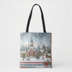 Bolsa Tote Igreja da Aldeia Rural