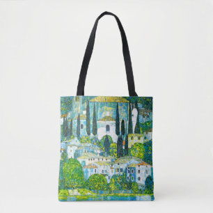 Bolsa Tote Igreja de Cassone Gustav Klimt