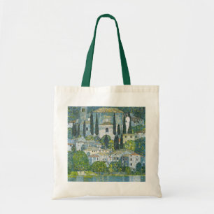 Bolsa Tote Igreja (Kirche) em Cassone por Gustav Klimt