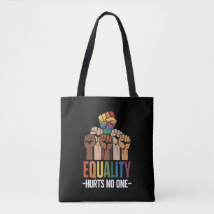 Bolsa Tote Igualdade não prejudica ninguém LGBTQ Orgulho dos