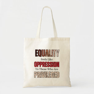 Bolsa Tote Igualdade Racial Contra o Racismo