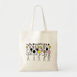 Bolsa Tote Igualdade Stickmen