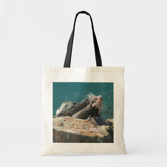 Bolsa Tote Iguana em St. Thomas (Frente)