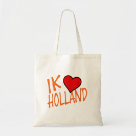 Bolsa Tote Ik Heart Holland ou btcnt