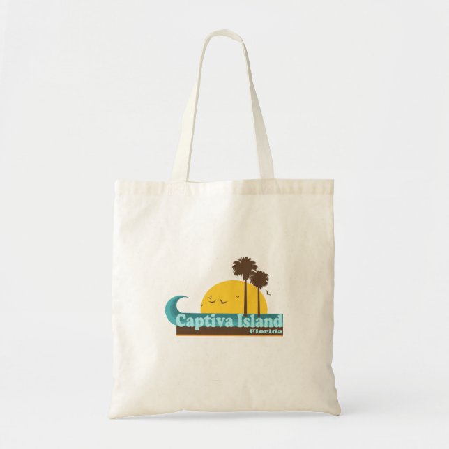 Bolsa Tote Ilha de Captiva (Frente)