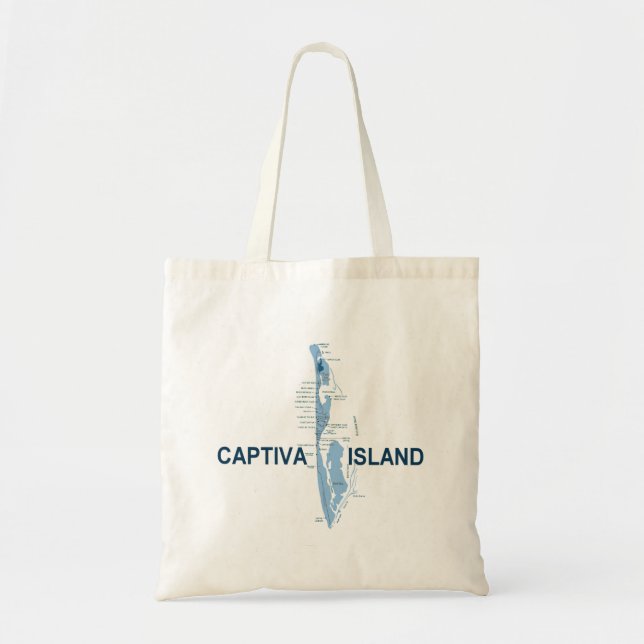 Bolsa Tote Ilha de Captiva (Frente)