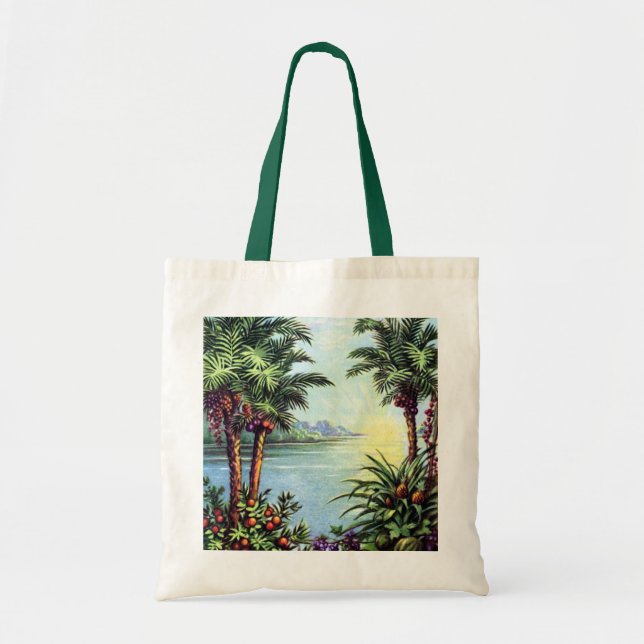 Bolsa Tote Ilha do vintage (Frente)