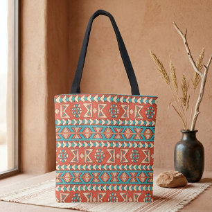 Bolsa Tote Ilha Tribal Boho 