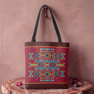 Bolsa Tote Ilha Tribal Caprichosa
