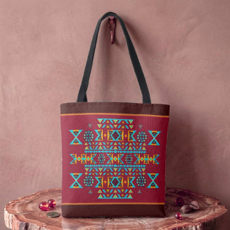 Bolsa Tote Ilha Tribal Caprichosa