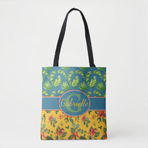 Bolsa Tote Ilha Tropical Personalizada