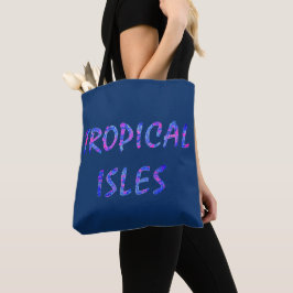 Bolsa Tote Ilhas Tropicais