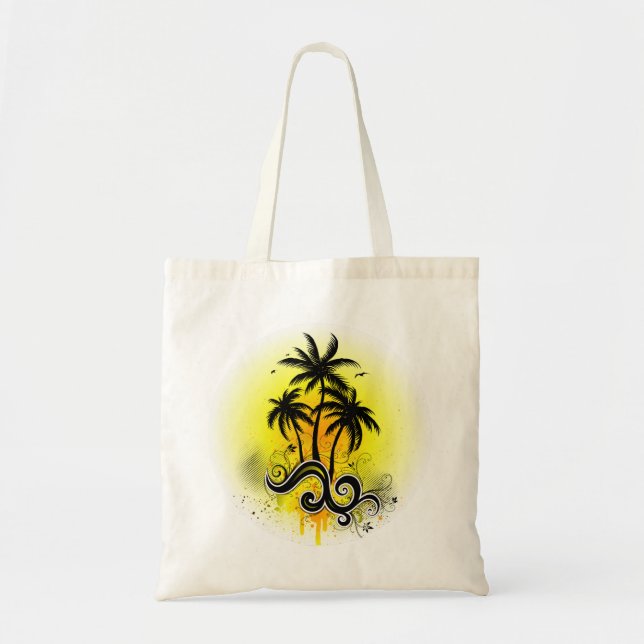 Bolsa Tote Ilhas Tropicais 3 Bag (Frente)