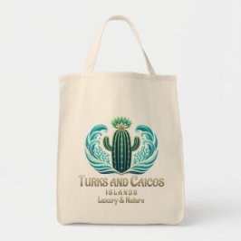 Bolsa Tote Ilhas Turcas e Caicos