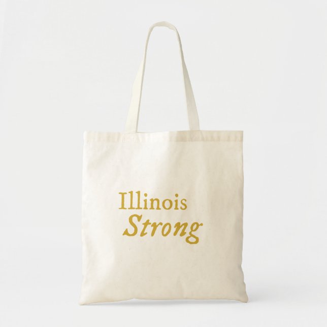 Bolsa Tote Illinois Strong (Frente)
