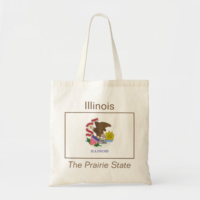 Bolsa Tote Illinoisan Flag Bag (Frente)