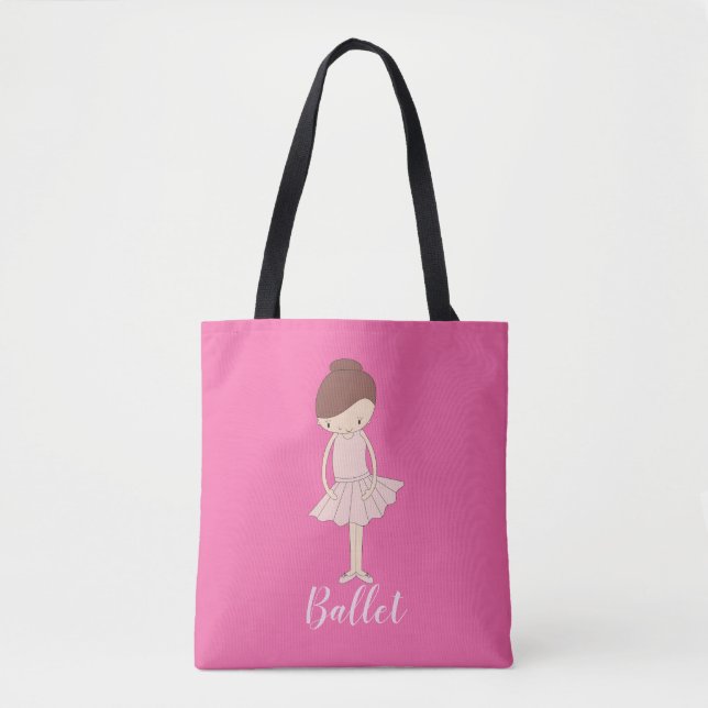 Bolsa Tote illusima Isabella Bailarina Ballet (Frente)