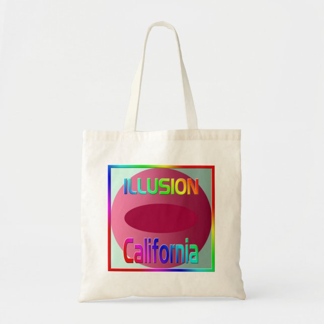 Bolsa Tote "ILLUSION California" Saco! (Frente)
