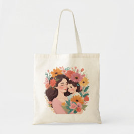 Bolsa Tote Illustrator de dia de as mães