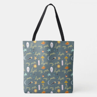 Bolsa Tote Ilumine Meu Caminho