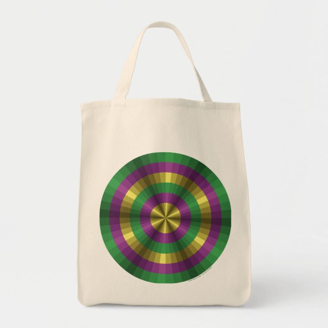 Bolsa Tote Ilusão de Mardi Gras (Frente)