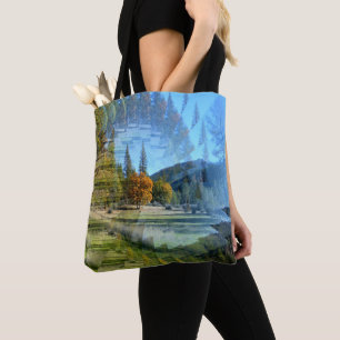 Bolsa Tote Ilusões nas montanhas...