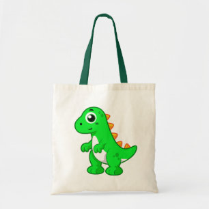 Bolsa Tote Ilustração Bela De Tyrannosaurus Rex.