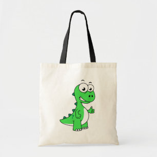 Bolsa Tote Ilustração Bela De Tyrannosaurus Rex. 2
