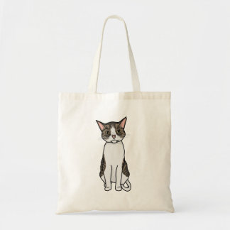 Bolsa Tote Ilustração bonito dos gatos