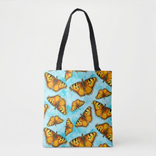 Bolsa Tote Ilustração da Borboleta TortoisesInferno da Califó