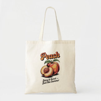 Bolsa Tote Ilustração da Fruta da pinagem vertical