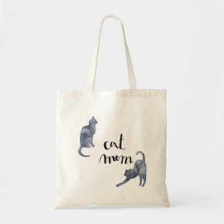 Bolsa Tote Ilustração da mamã do gato