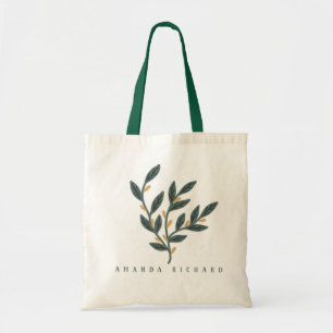 Bolsa Tote Ilustração da planta folha