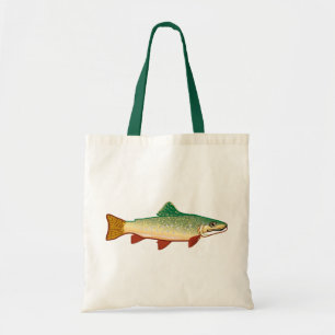 Bolsa Tote Ilustração de arte de peixes