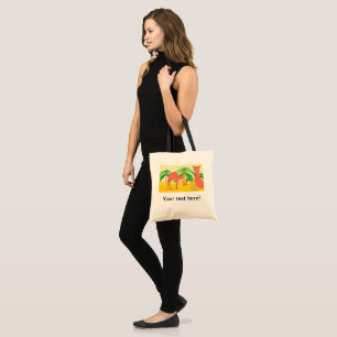 Bolsa Tote Ilustração de Camelos