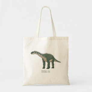 Bolsa Tote Ilustração de desenho animado de Barapasaurus