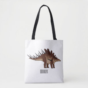 Bolsa Tote Ilustração de desenho animado de Kentrosaurus
