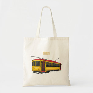 Bolsa Tote Ilustração de desenho do carrinho de Mata