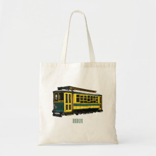 Bolsa Tote Ilustração de desenho do carrinho de Mata