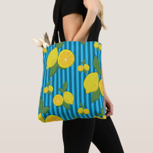 Bolsa Tote Ilustração de limões