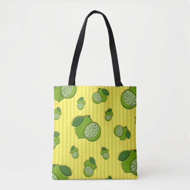 Bolsa Tote Ilustração de limões (Frente)
