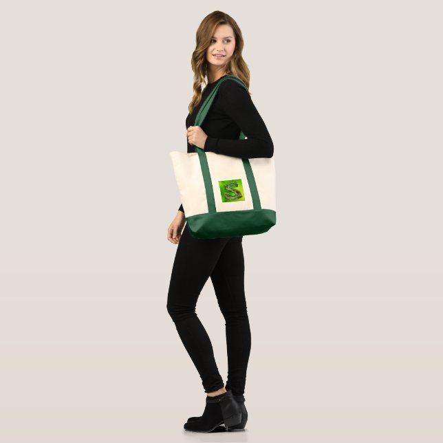 Bolsa Tote Ilustração de um rio "s" (Frente (modelo))